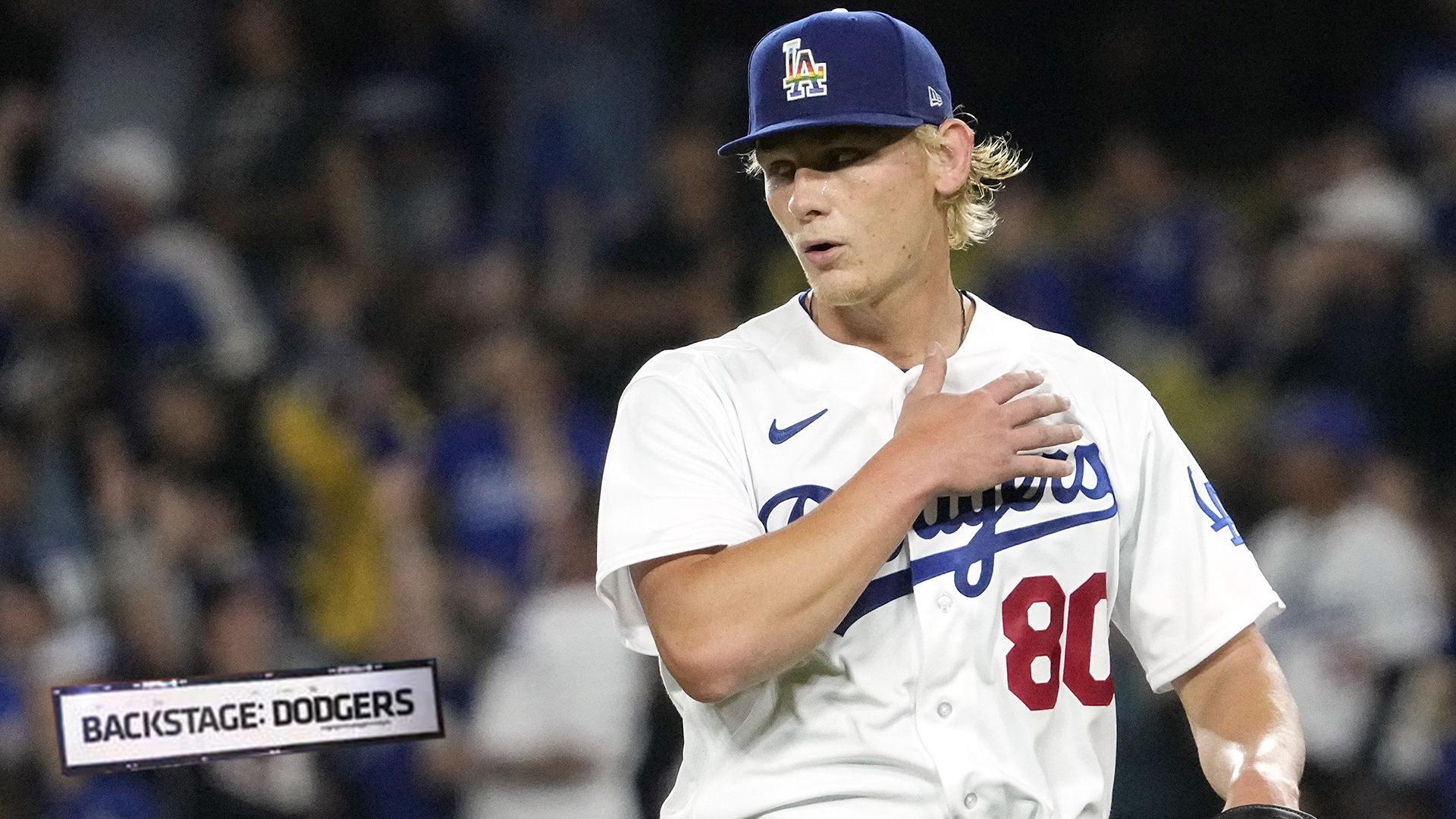 SportsNet LA on X: You better get used to this blue, I'm just telling you  it's weird at first. 🤣 Go behind-the-scenes of @treavturner's Dodger  Stadium arrival on tonight's all-new #BackstageDodgers after